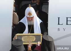 Прибытие Патриарха Кирилла в Екатеринбург, патриарх кирилл, ковчег смощами