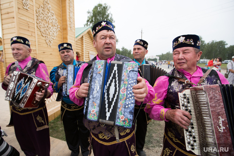 Всероссийский сельский Сабантуй. Село Альменьево. Курганская область
