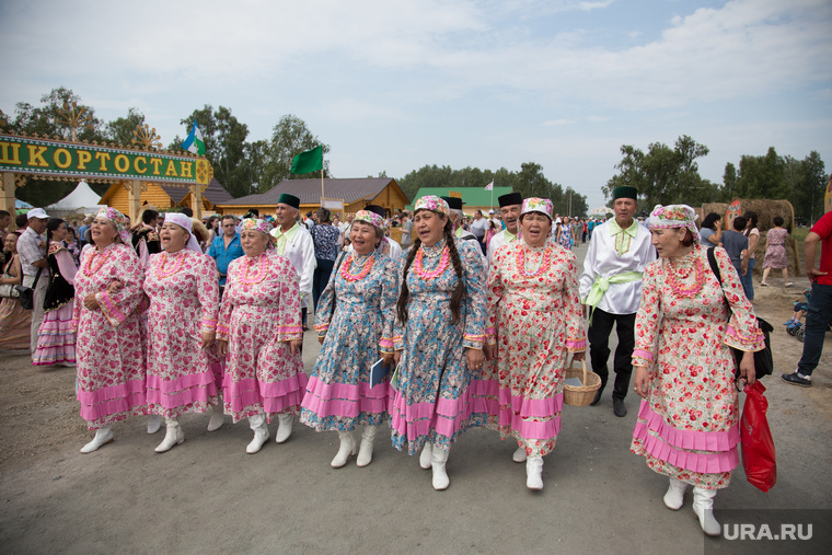 Всероссийский сельский Сабантуй. Село Альменьево. Курганская область, сабантуй