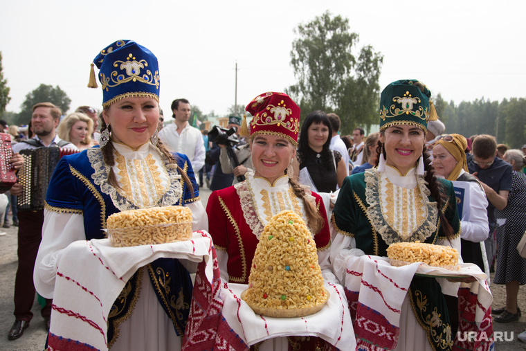 Всероссийский сельский Сабантуй. Село Альменьево. Курганская область