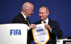 Джанни Инфантино поблагодарил Владимира Путина за лучший в истории чемпионат мира