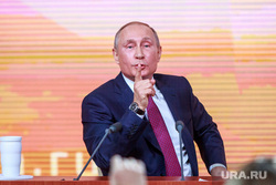 Ежегодная итоговая пресс-конференция президента РФ Владимира Путина. Москва, путин владимир