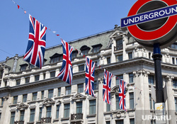 Клипарт depositphotos.com, лондон, флаг великобритании, подземка, underground, лондонское метро