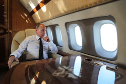 Самолет Путина внутри оказался шикарнее