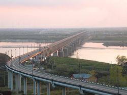 Строительство моста началось в декабре 2016 года