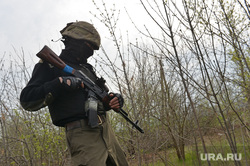 Украина. Славянск, боец, ополчение, оружие