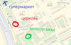 В микрорайоне вырубают скверы