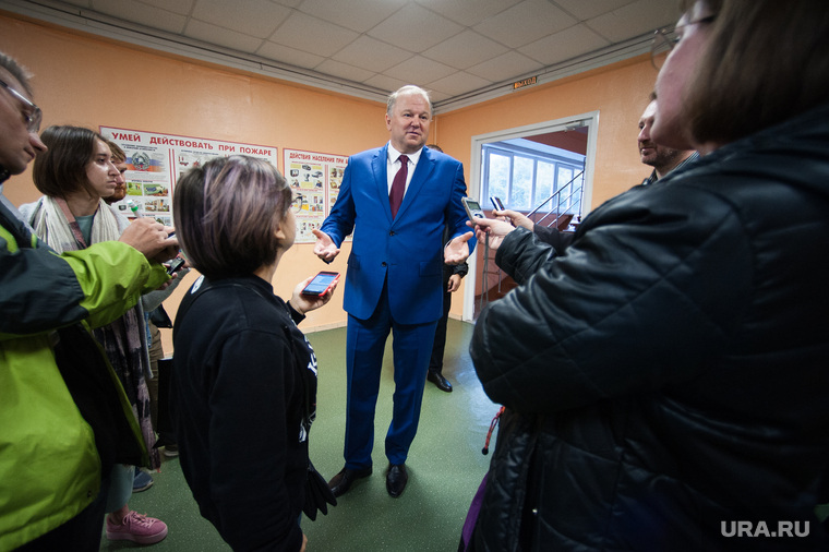 Голосование на выборах в Екатеринбургскую городскую Думу. Екатеринбург