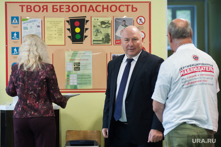 Голосование на выборах в Екатеринбургскую городскую Думу. Екатеринбург