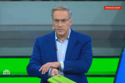 Ведущий НТВ выгнал украинского эксперта из студии
