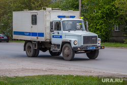 Разное. Курган, автозак, полиция