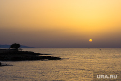 Греция. Крит., солнце, закат, море