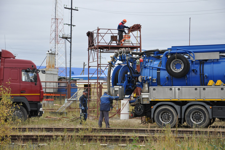 Ремонт трубопровода на Ямале