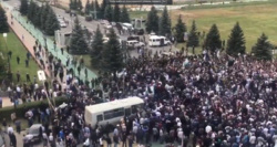 Протесты в Ингушетии прошли со стрельбой