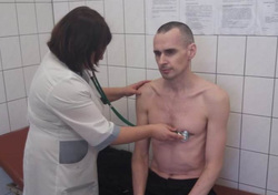 Так выглядел Олег Сенцов в последний месяц голодовки