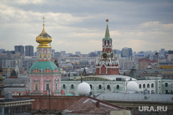 Виды. Москва, город москва, кремль, спасская башня