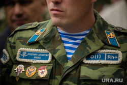 Митинг, посвящённый Дню Воздушно-десантных войск. Сургут, вдв, десантник
