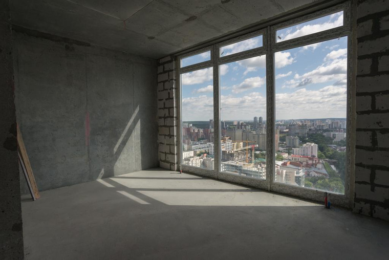 Вид на город с ЖК "Эверест". Екатеринбург, новое жилье, строительство, ремонт