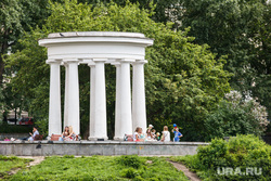 Клипарт. Екатеринбург, ротонда, харитоновский парк