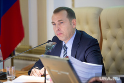 Заседание у врио губернатора Курганской области Вадима Шумкова. г. Курган 