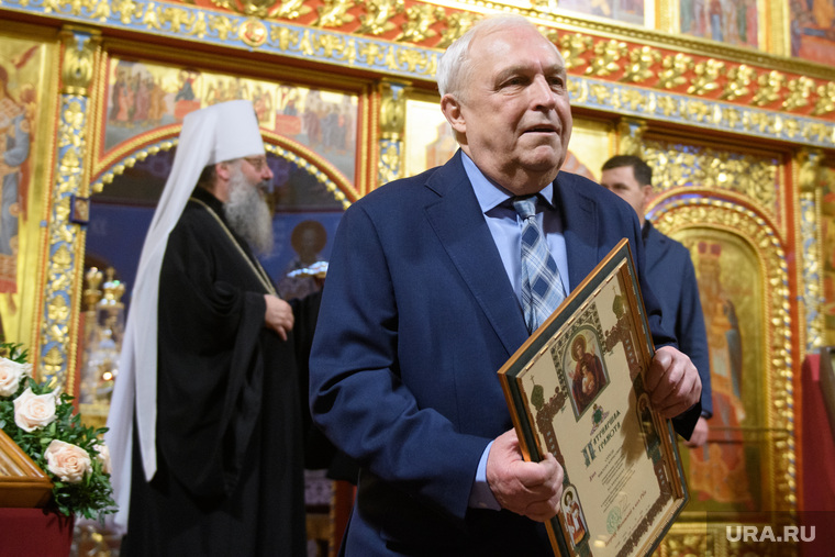 Вручение наград Русской православной церкви. Екатеринбург, суруда виктор