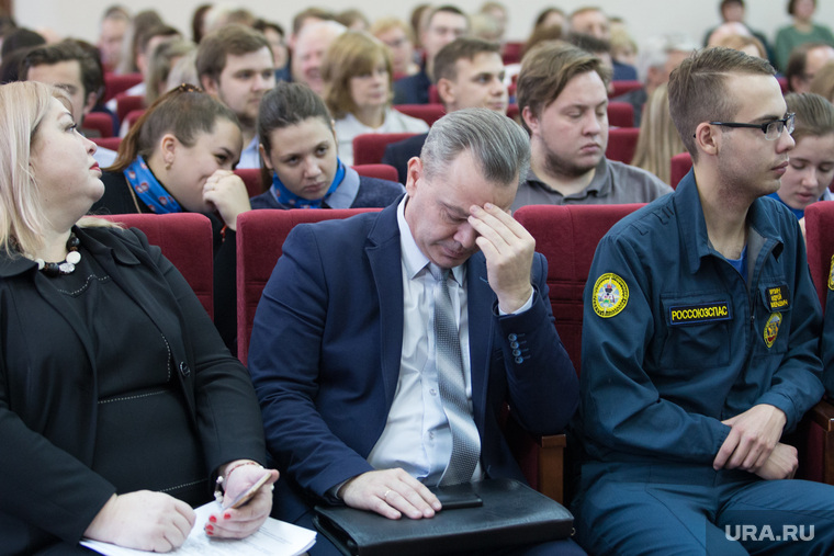 Встреча врио губернатора со студентами и преподавателями КГУ. г. Курган, абрамов эдуард