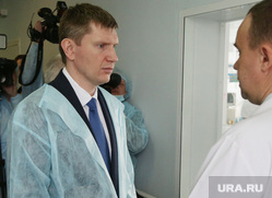 Визит врио губернатора Пермского края Максима Решетникова в краевую детскую больницу. Пермь