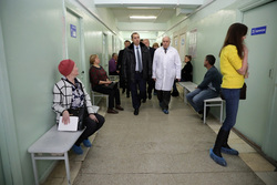 Вадим Шумков нередко лично проверяет состояние районных больниц