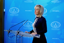 Захарова назвала действия Киева «кульбитами» и «дикими телодвижениями»