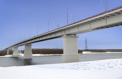 Мост, построенный в ХМАО «Мостостроем-11»