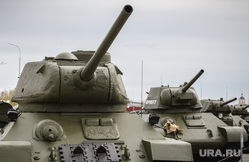 Куйвашев в музее военной техники "Боевая слава Урала". Верхняя Пышма, танк