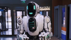 Робот оказался ненастоящим, но журналисты об этом говорить не стали