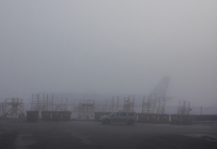 Самолет в тумане