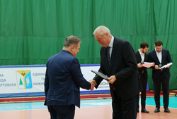 Юрий Елин получил благодарственное письмо президента Всероссийской Федерации волейбола