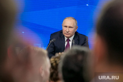 Пресс-конференция Президента России Владимира Путина. Москва, портрет, путин владимир