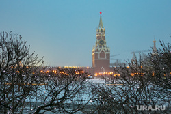 Новогодняя елка в Кремле. Москва, город москва, кремль, спасская башня