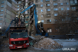 Взрыв бытового газа в доме № 164 на проспекте Карла Маркса. Часть 9. Магнитогорск, разбор завалов, погрузочные работы, камаз