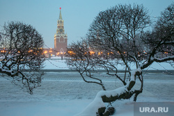 Новогодняя елка в Кремле. Москва, город москва, кремль, спасская башня