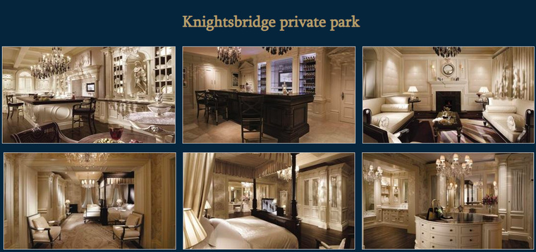 Интерьеры элитных квартир в столичном ЖК Knightsbridge Private Park