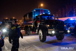 Экстренные службы в аэропорту Ханты-Мансийска. Ханты-Мансийск, машина следственного комитета