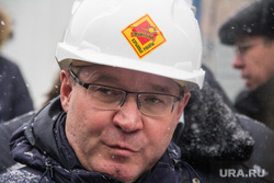 Министр строительства и жилищно-коммунального хозяйства РФ Владимир Якушев в Магнитогорске. Магнитогорск, каска, якушев владимир, взрывные работы, ппортрет
