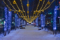 Столицу Пермского края за новогодние каникулы посетили более миллиона человек