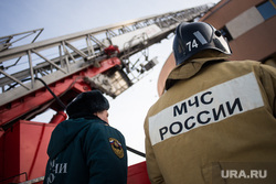 Пожарно-тактическое учение в рамках подготовки к Чемпионату мира по футболу FIFA 2018. Екатеринбург , мчс россии, пожар, служба спасения, чрезвычайная ситуация, спасение, пожарная лестница