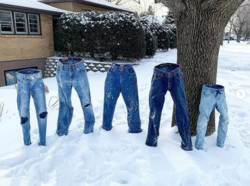 Флешмоб #frozenpants набирает популярность