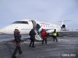 Комиссия ЦИК в Сабетте. Сабетта, посадка, bombardier, ямал, crj 300