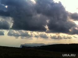 Крым., закат, облака, мердвень каясы, южный берег крыма, юбк