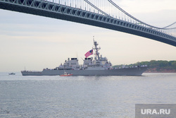 Клипарт depositphotos.com, нью йорк, американский флаг, военный корабль, эсминец сша
