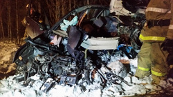 Водитель и пассажирка Ford Fusion погибли на месте
