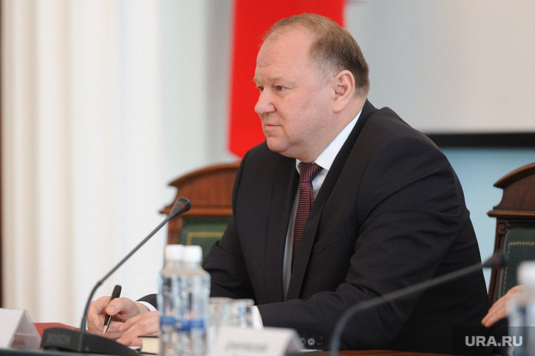 Представление врио губернатора Алексея Текслера полпредом Николаем Цукановым. Челябинск
