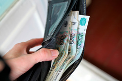 Деньги (стоковые фото), зарплата, рубль, финансы, деньги, кошелек, экономика, расходы